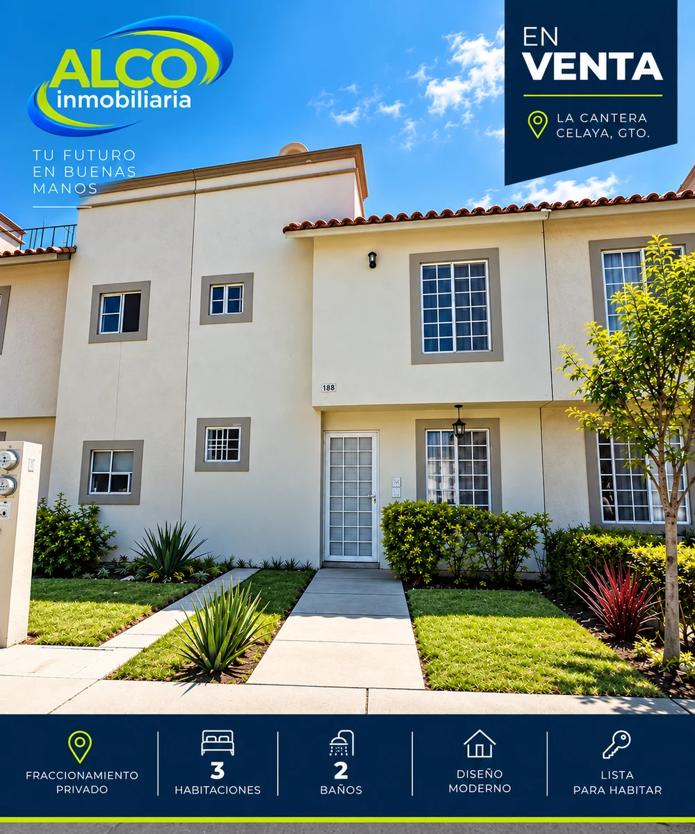 Flyer de la casa en La Cantera, 3 habitaciones, 2 baños
